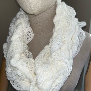 Bundle scarves for discounts!
White infinity scarf